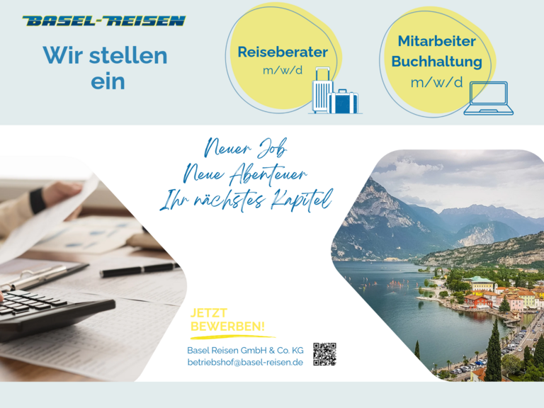 Wir stellen ein!